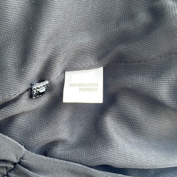 Kay Unger New York Black Dress Size 8 - Picture 5 of 7